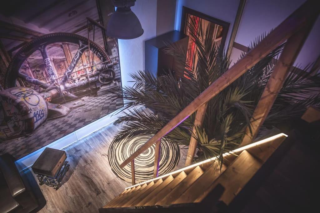 Einzigartige Ferienwohnung Bunt Wie Berlin Exterior foto