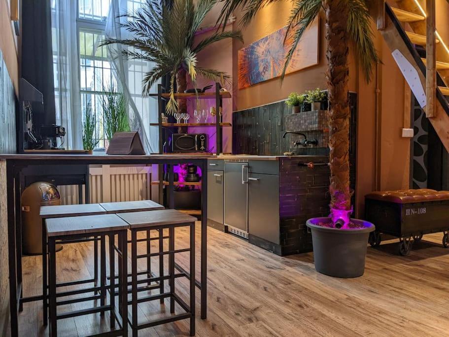 Einzigartige Ferienwohnung Bunt Wie Berlin Exterior foto